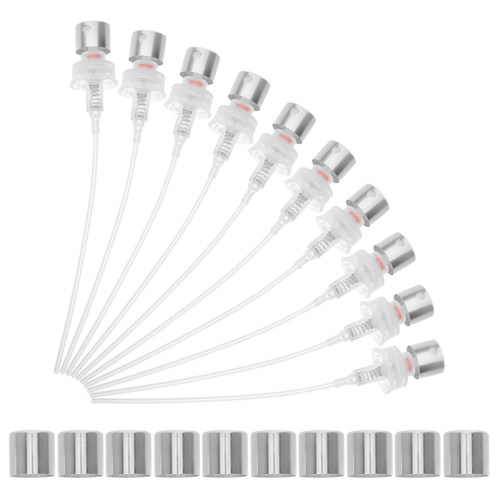 10Pcs Sleek Aluminum Perfume S - Perfume Top Fragrance review and price