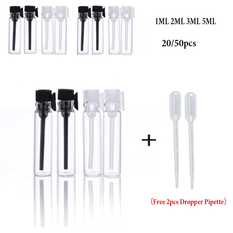 20/50pcs 1/2/3ml Empty Clear G - Perfume Fragrance Lab review and price