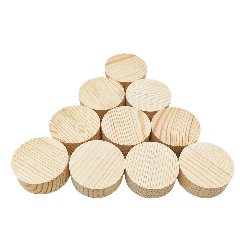 10 Unfinished Pine Wood Slices - Oud Wood Chip review and price
