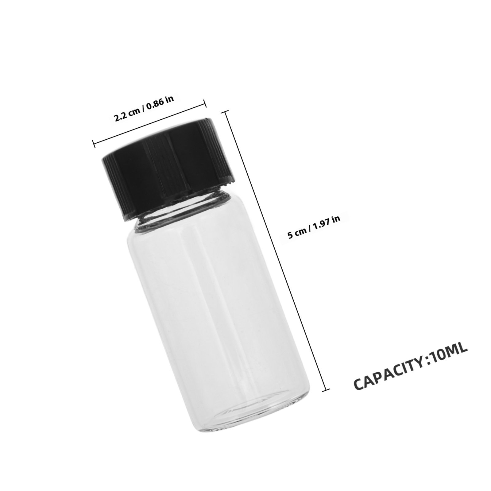 100Pcs 10Ml Clear Glass Sampli - Perfume Fragrance Lab review and price