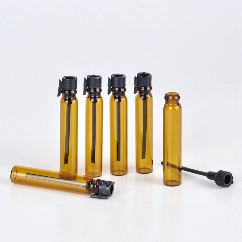100pcs 1/2ml Empty Mini Amber  - Perfume Fragrance Lab review and price
