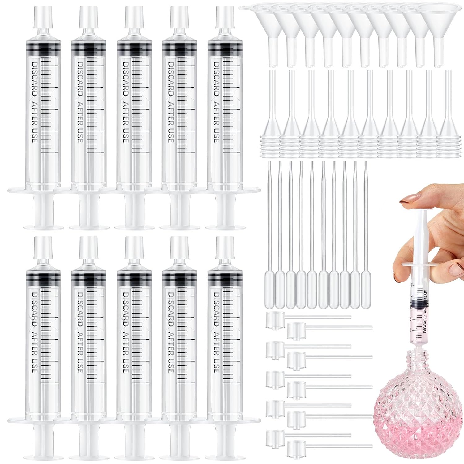 25/50PCS  perfume refill pump  - Oud Perfume Spray review and price