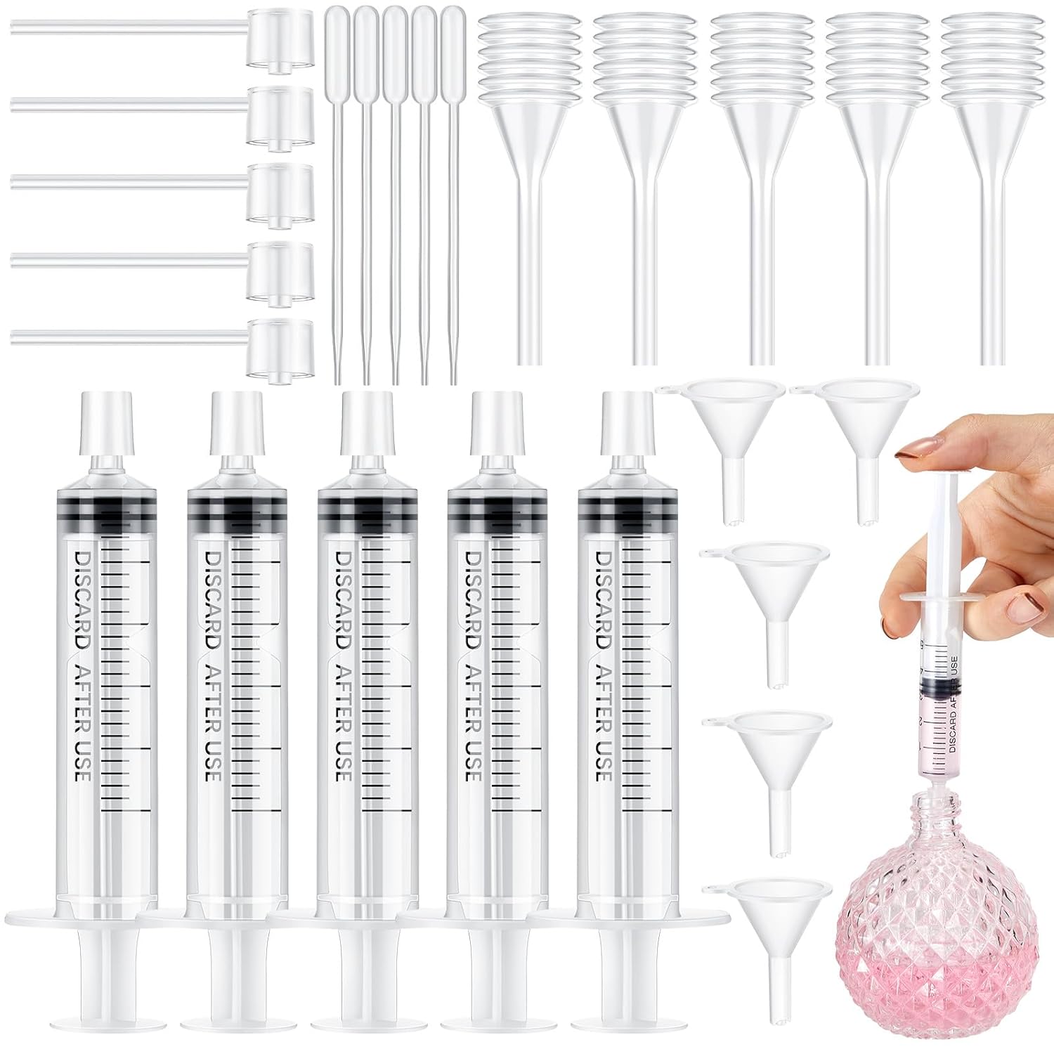 25/50PCS  perfume refill pump  - Oud Perfume Spray review and price