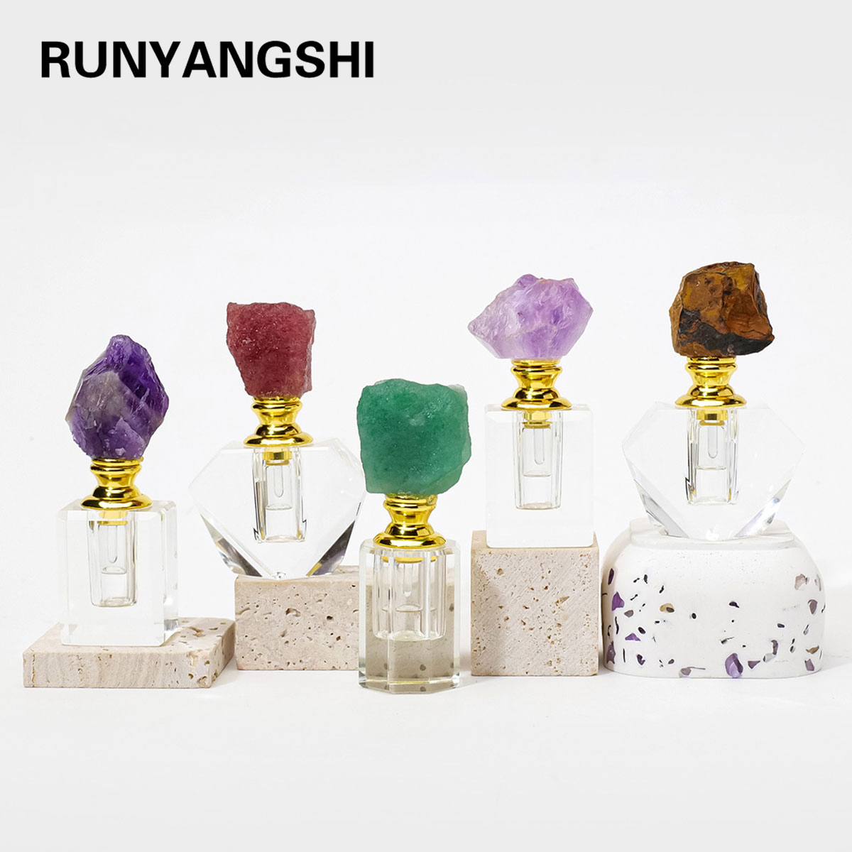 1PC Natural Amethyst Crystal C - Oud Perfume Spray review and price