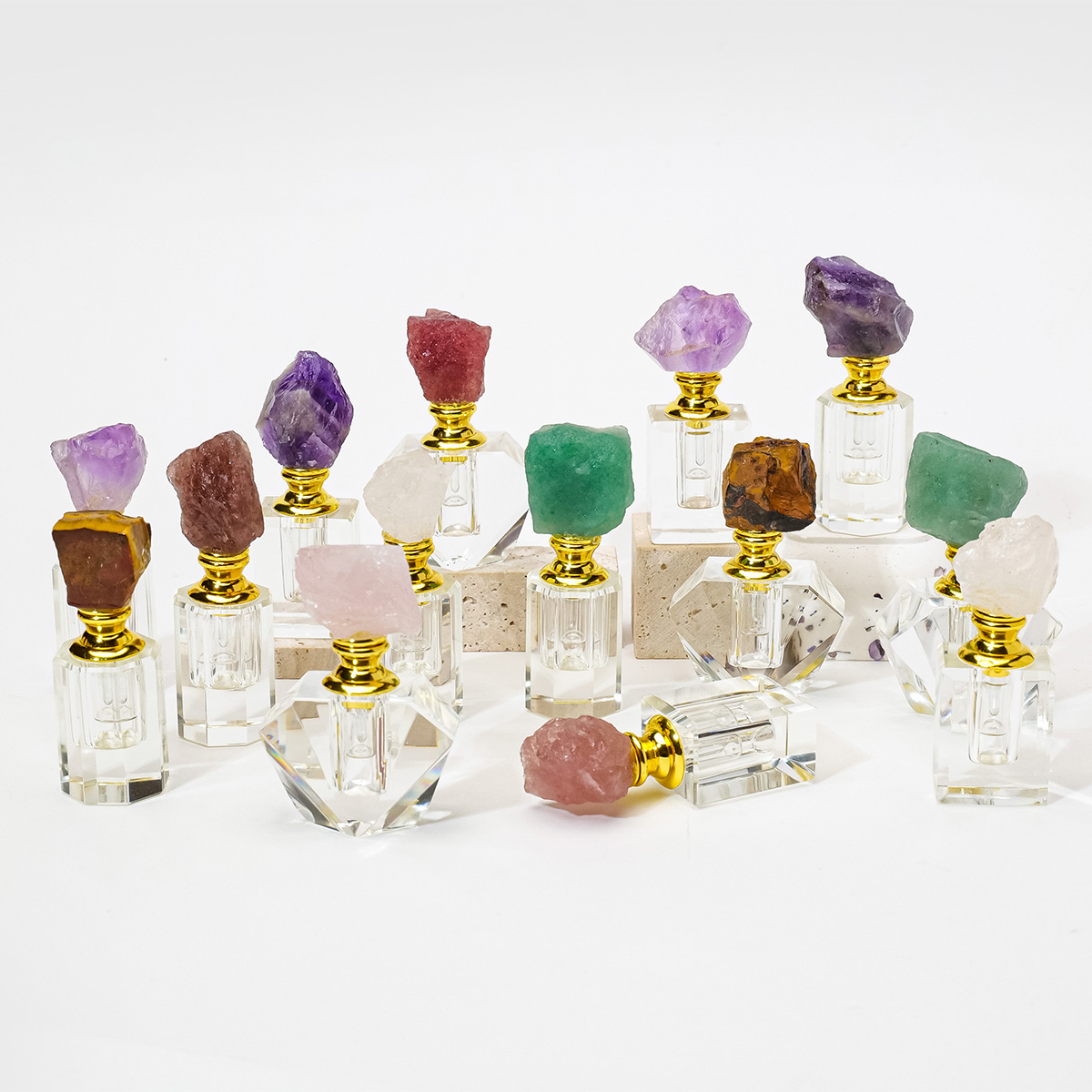 1PC Natural Amethyst Crystal C - Oud Perfume Spray review and price