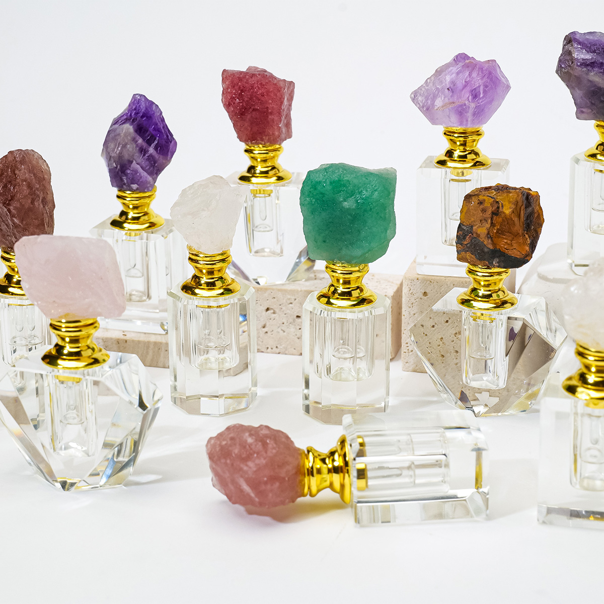 1PC Natural Amethyst Crystal C - Oud Perfume Spray review and price