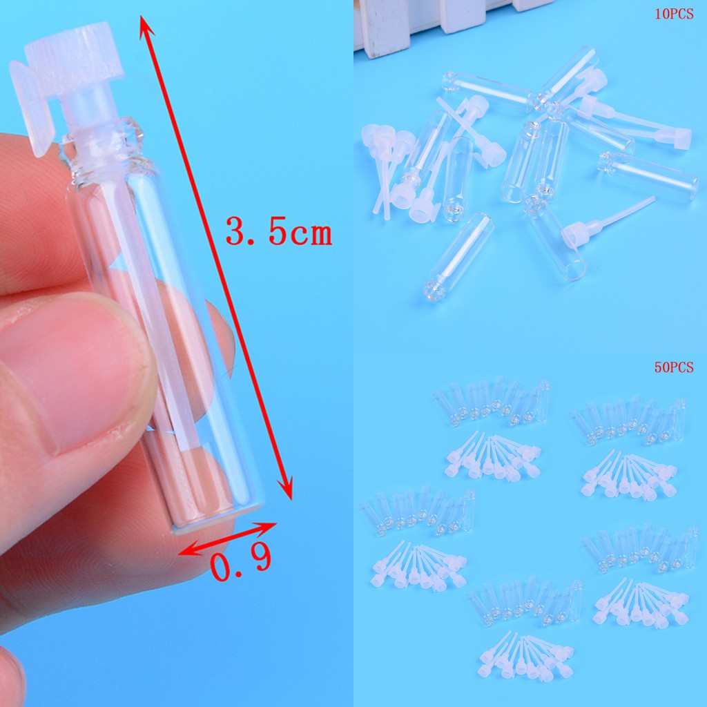 50PCS 1ml Mini Glass Perfume S - Perfume Fragrance Lab review and price