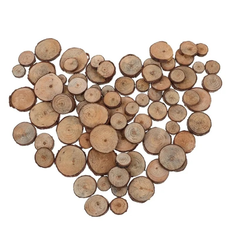 30PCS 1-3CM Unfinished Wood Sl - Oud Wood Chip review and price
